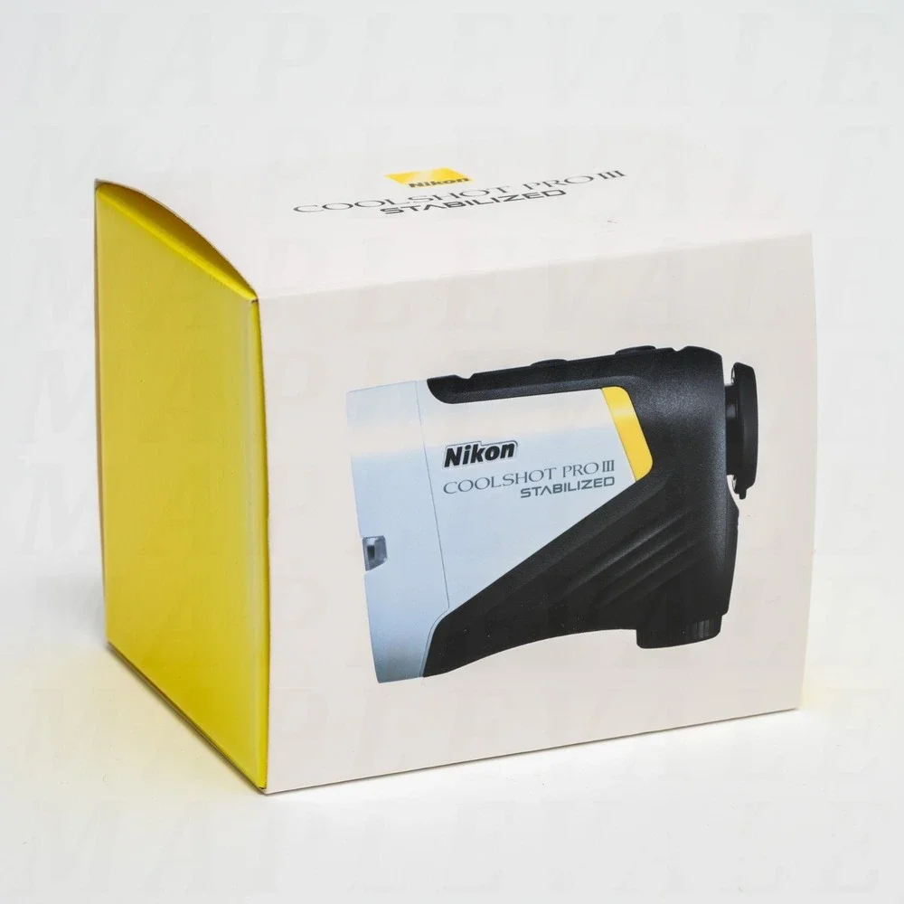 Nikon Coolshot Pro III Stabilized Golf Laser Rangefinder W/ Slope ID 16788 NEW
